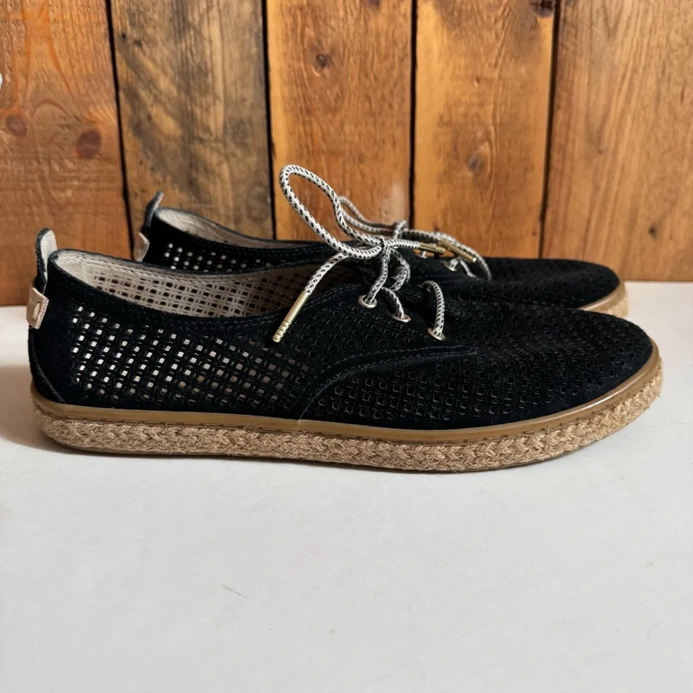 Cole Haan Suede Espadrille Lace Up - Picture 4 of 11